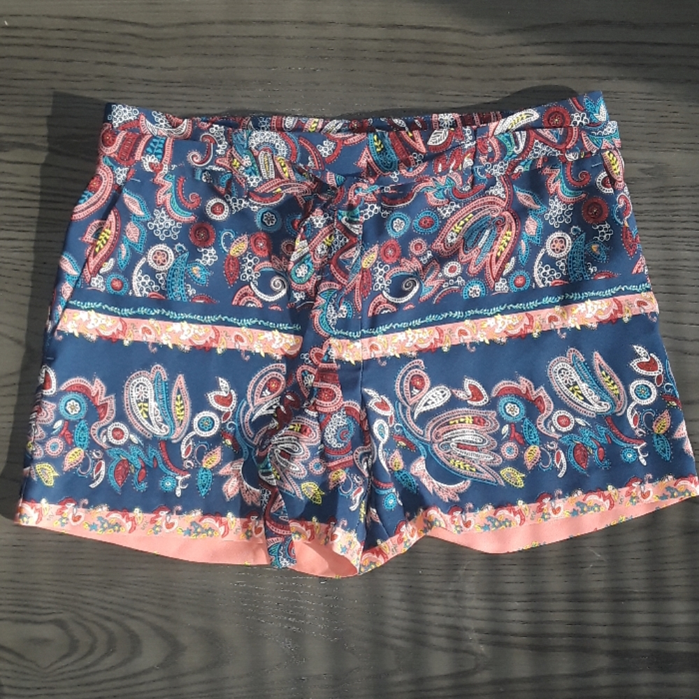 LOFT Floral Shorts Size 2